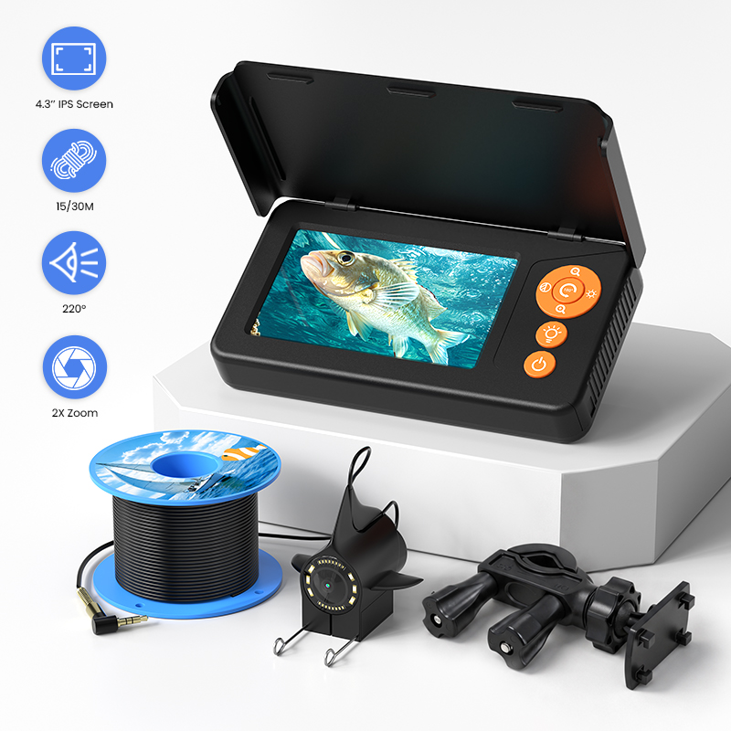 Underwater Fishing Camera 4.3’ - đánh giá và giá Fish Finder Cable
