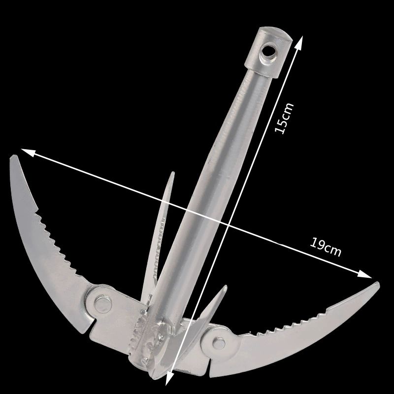 4 Claw Anchor Sickle Foldable  - đánh giá và giá Fish Finder Gps