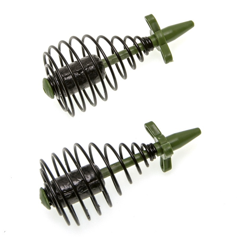 2pcs Inline Spring Carp Feeder - đánh giá và giá Fish Alarm